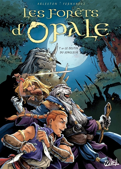 Les Forêts d'Opale Tome 10 - Le Destin du jongleur (BD)