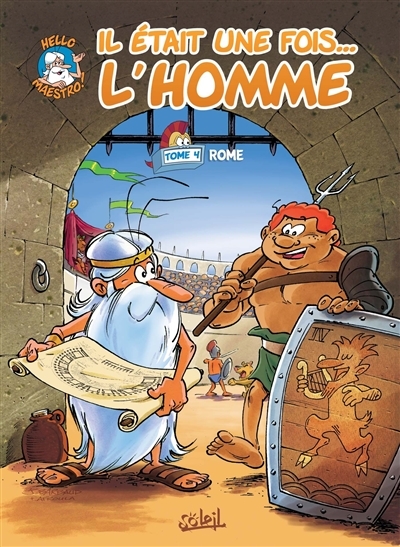 Il était une fois l'homme Tome 4 - Rome (BD)