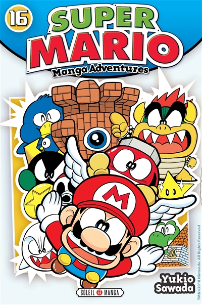 Super Mario Manga Adventures Tome 16 (Manga)