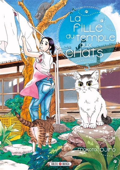 La Fille du Temple aux Chats Tome 3 (Manga)