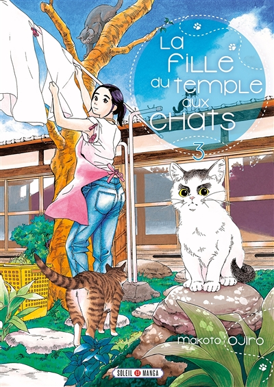 La Fille du Temple aux Chats Tome 3 (Manga)