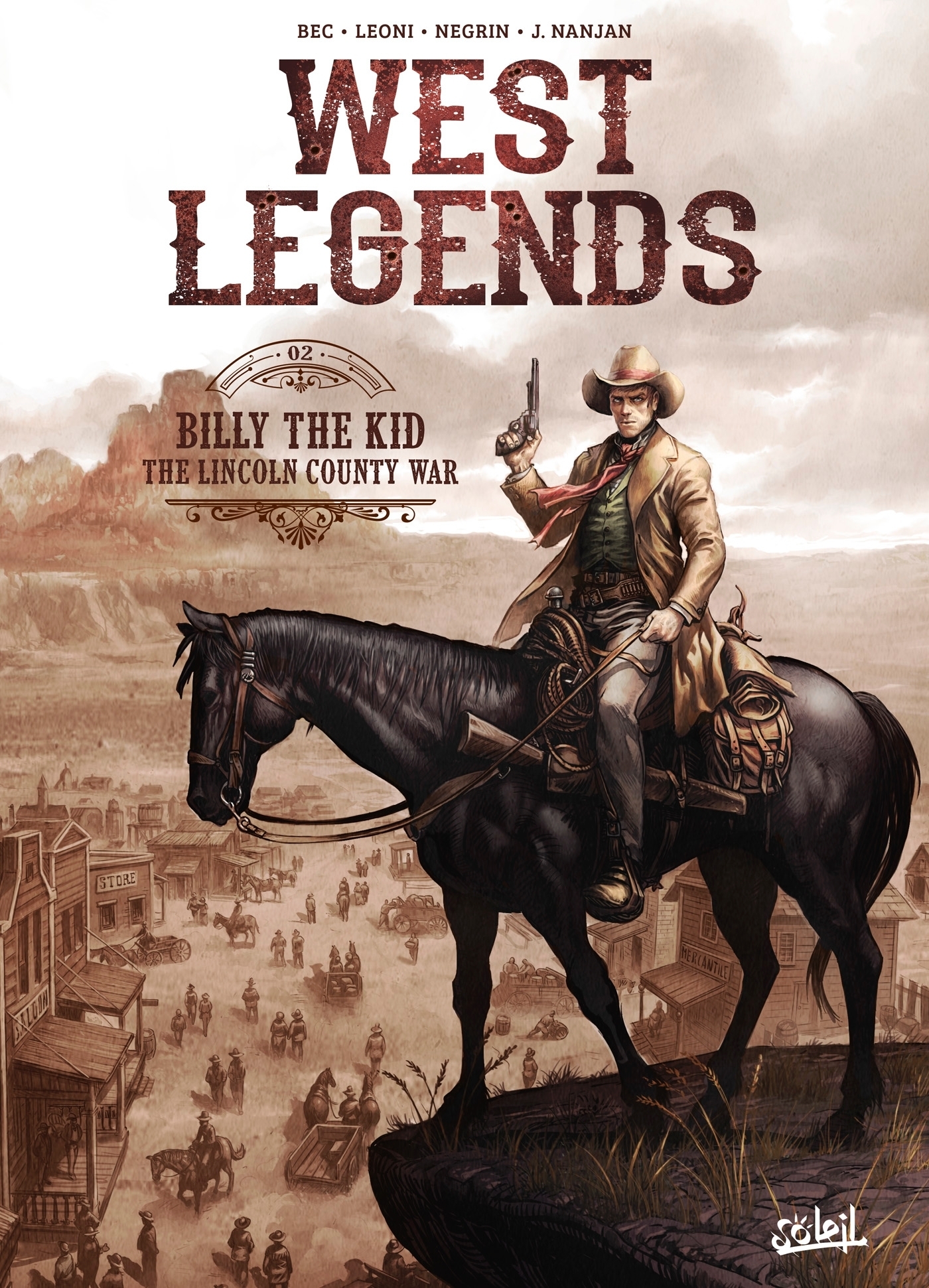 West Legends Tome 2 - Billy the Kid - the Lincoln county war (BD)