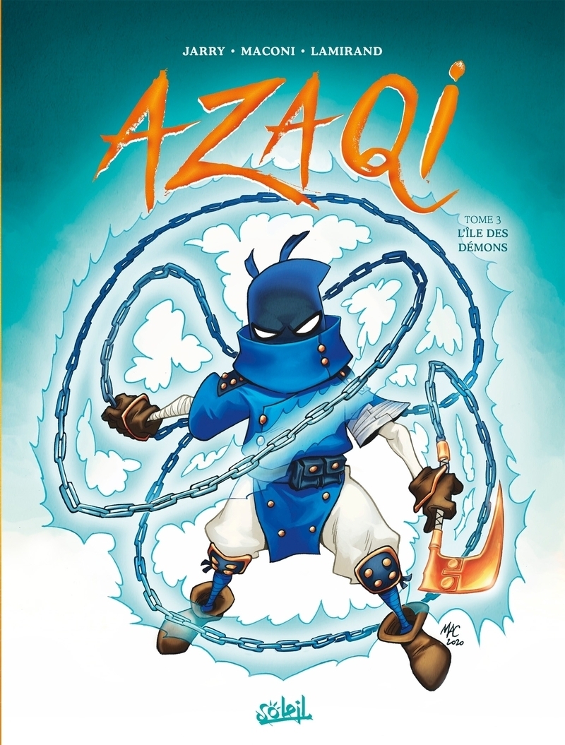 Azaqi Tome 3 - L'Île des démons (BD)
