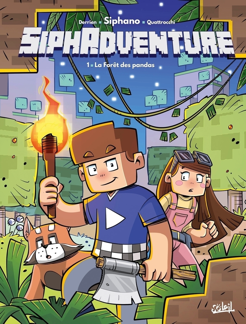 Siphadventure Tome 1 - La forêt des pandas (BD)