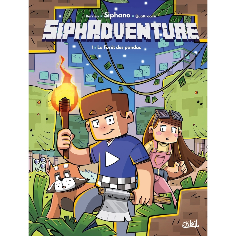 Siphadventure Tome 1 - La forêt des pandas (BD)