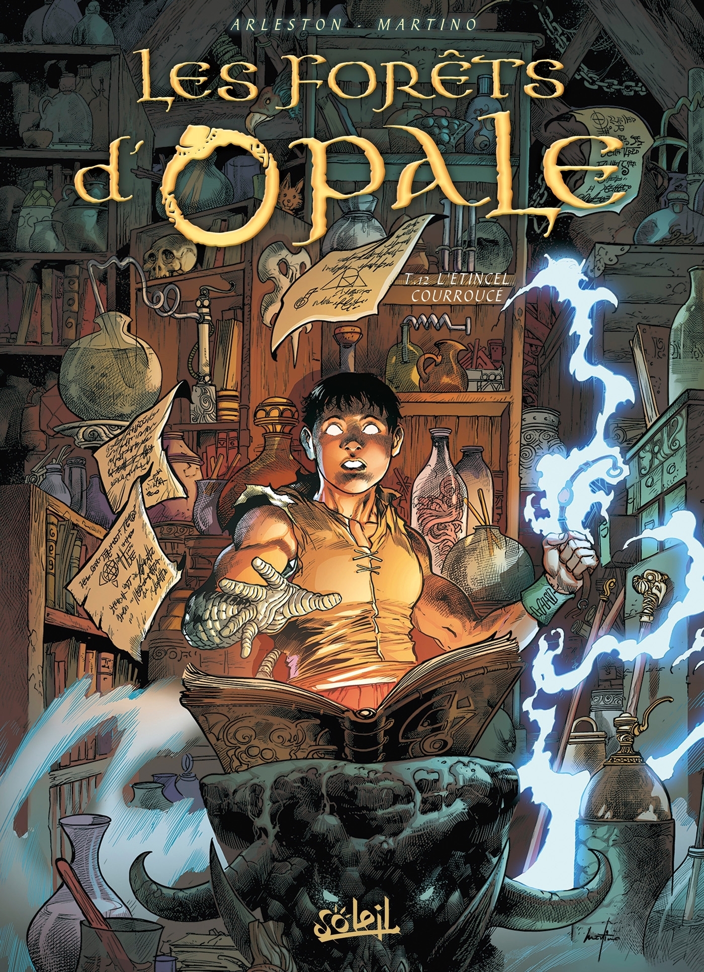 Les Forêts d'Opale Tome 12 - L'Étincel courroucé (BD)