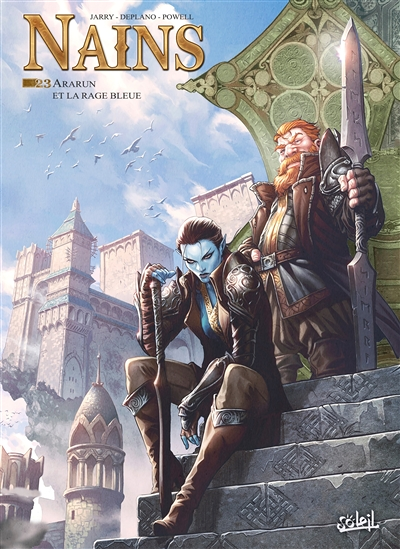 Les Terres d'Arran - Nains Tome 23 - Ararun et la rage bleue (BD)