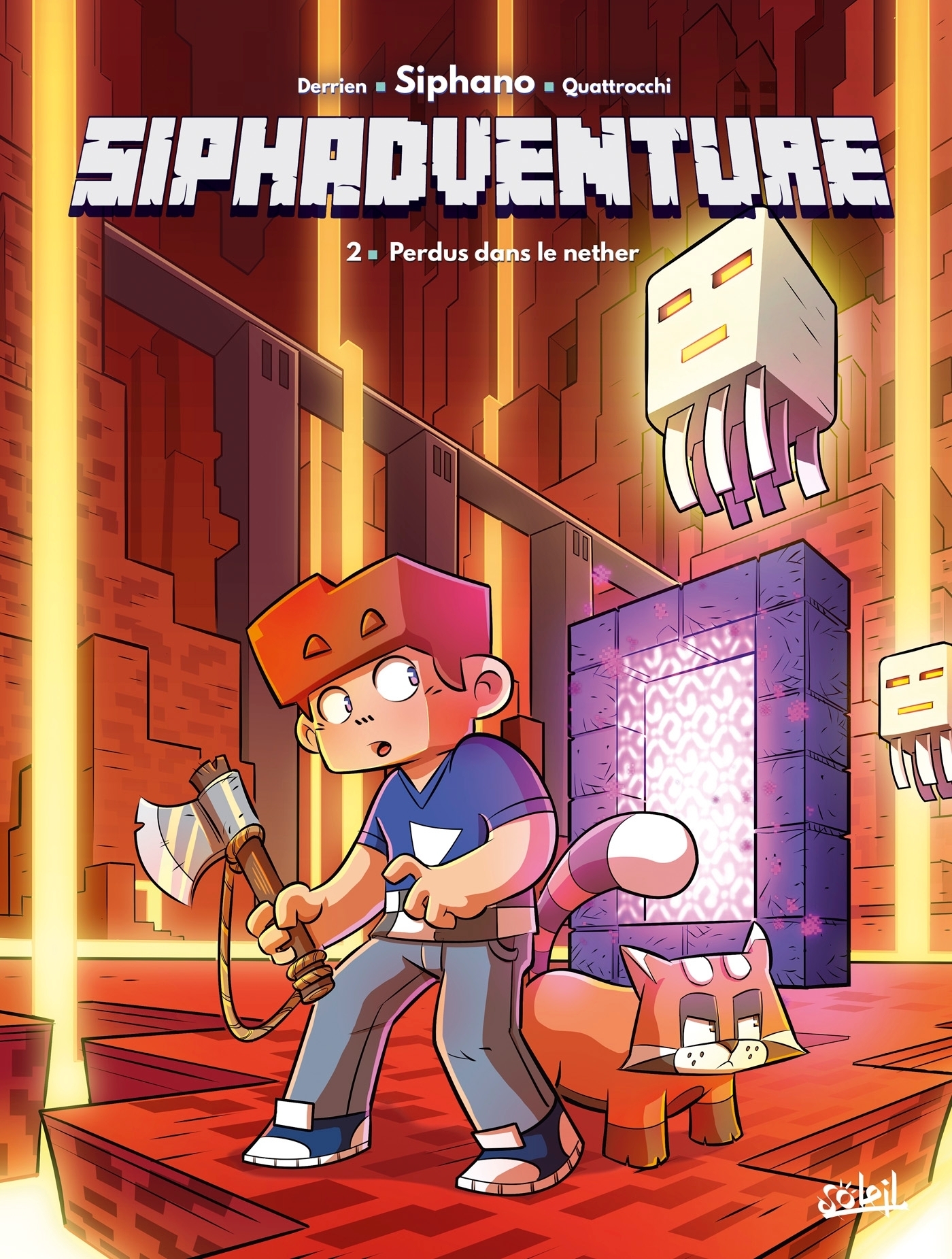 Siphadventure Tome 2 - Perdus dans le nether (BD)