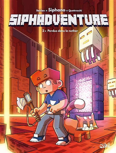 Siphadventure Tome 2 - Perdus dans le nether (BD)