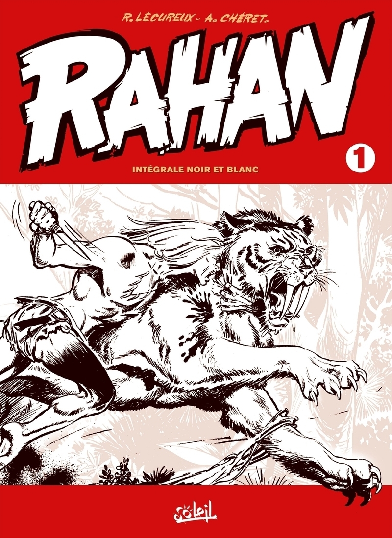 Rahan - Intégrale noir et blanc Tome 1 (BD)