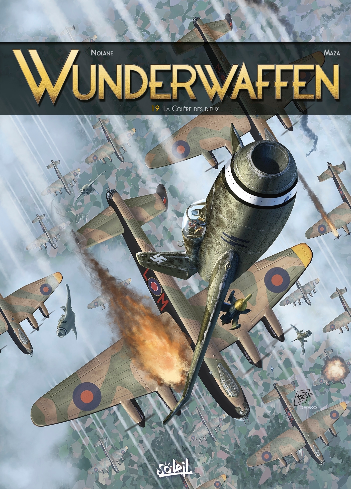 Wunderwaffen Tome 19 - La Colère des dieux (BD)
