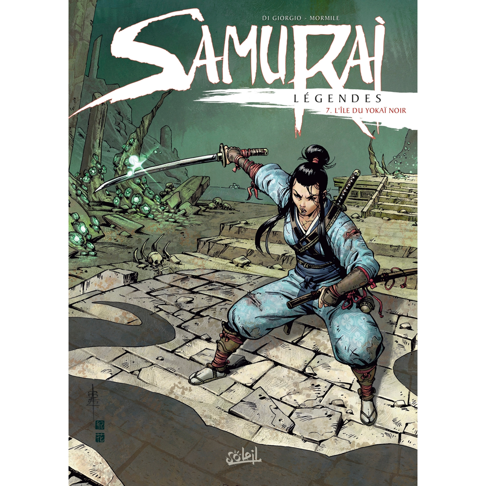 Samurai Légendes Tome 7 - L'Île du yokaï noir (BD)