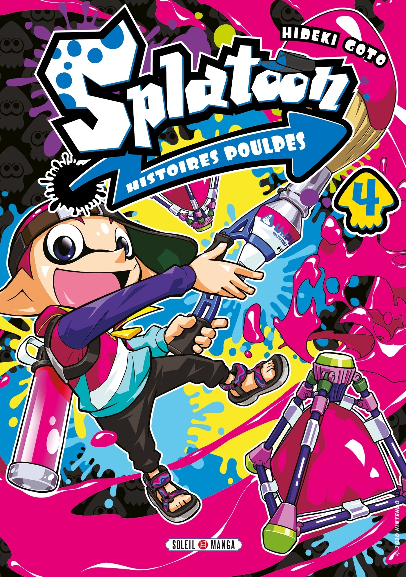 Splatoon Histoires Poulpes Tome 4 (Manga)