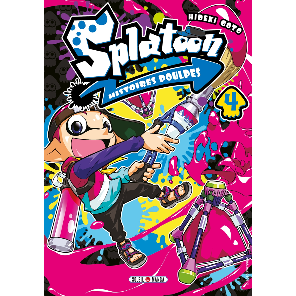 Splatoon Histoires Poulpes Tome 4 (Manga)