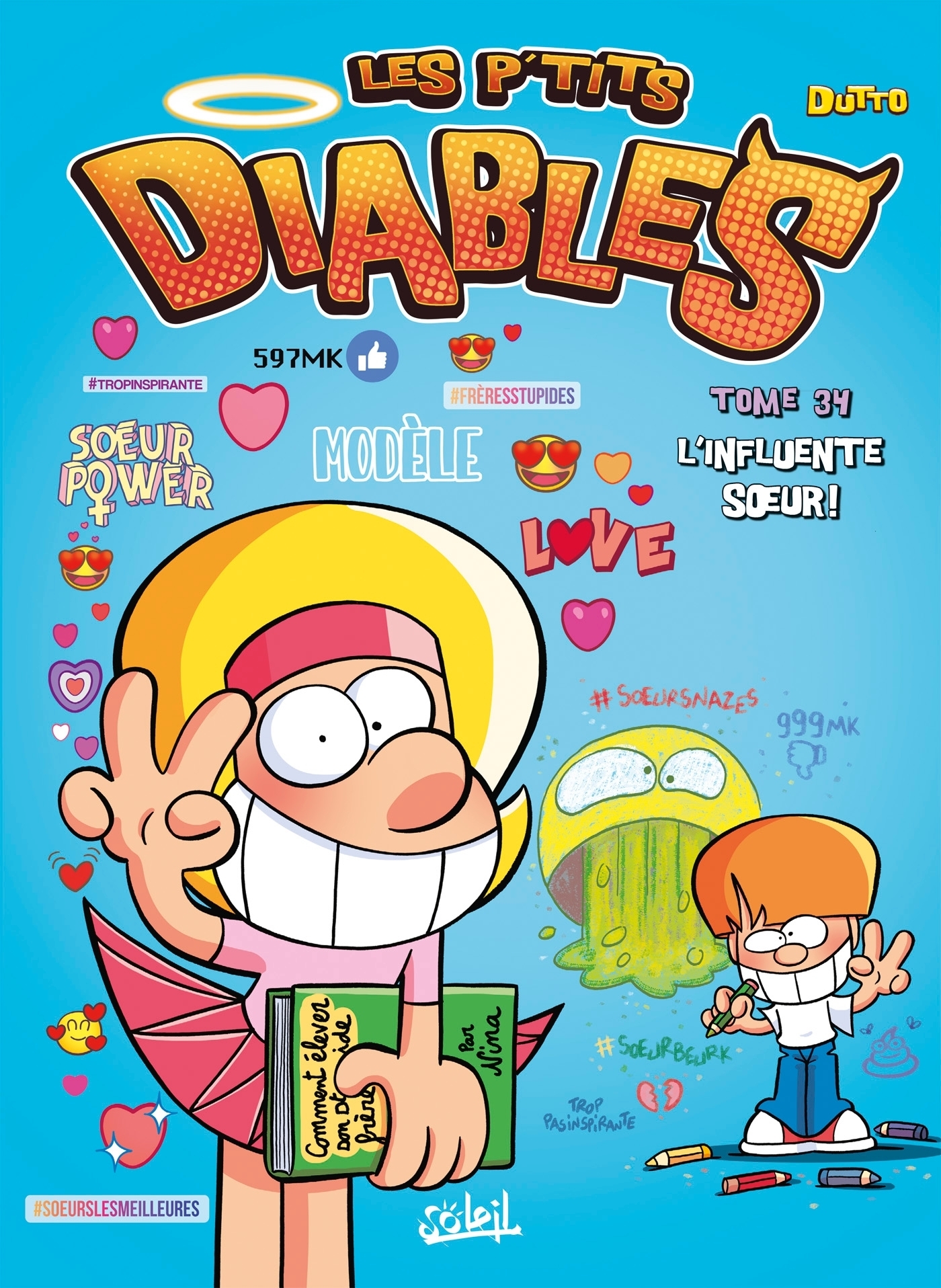 Les P'tits Diables Tome 34 - L'influente soeur ! (BD)