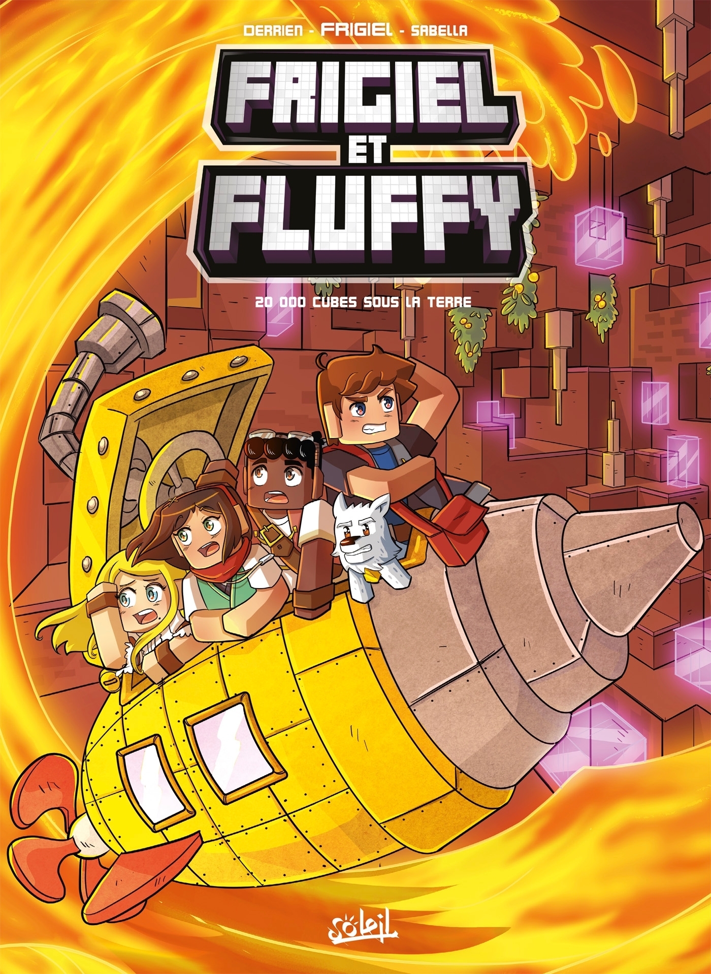 Frigiel et Fluffy Tome 12 - 20 000 cubes sous la terre (BD)