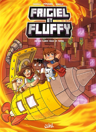 Frigiel et Fluffy Tome 12 - 20 000 cubes sous la terre (BD)