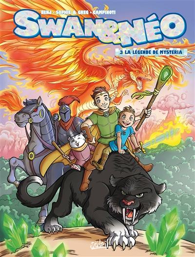Swan et Néo Tome 3 - La Légende de Mysteria (BD)