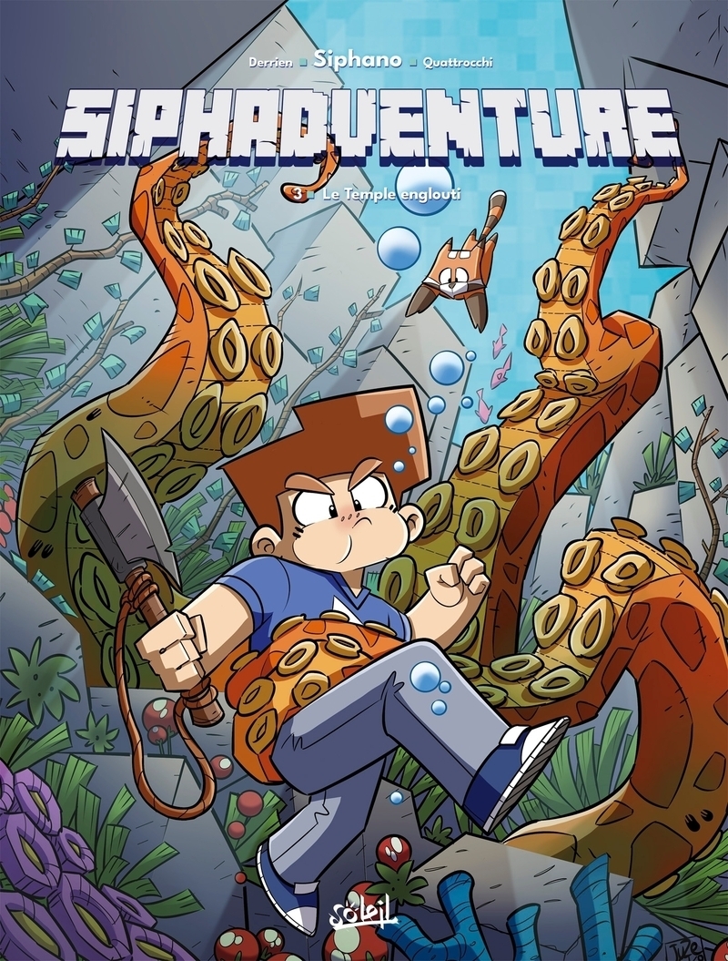 Siphadventure Tome 3 - Le Temple englouti (BD)