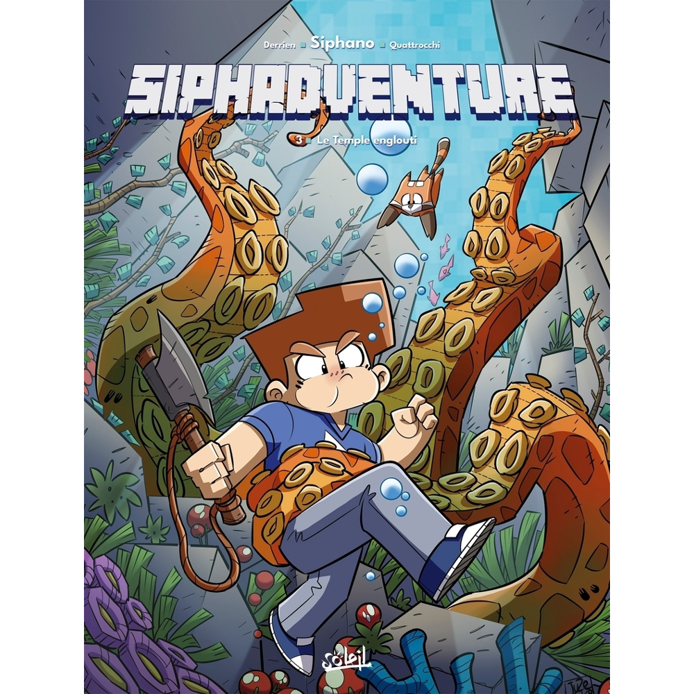 Siphadventure Tome 3 - Le Temple englouti (BD)