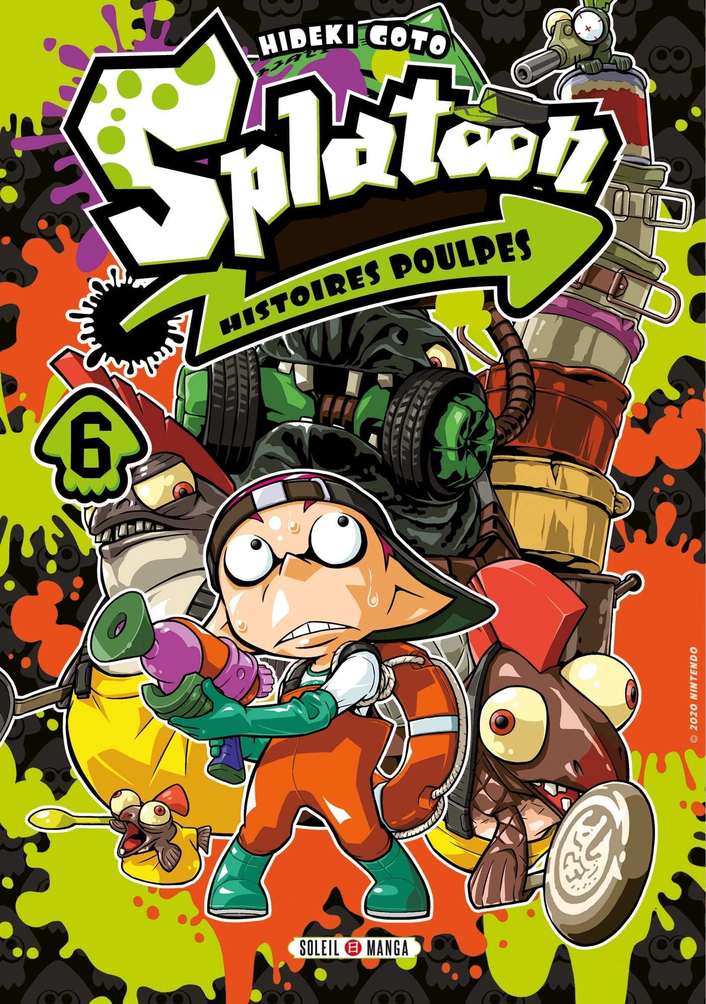 Splatoon Histoires Poulpes Tome 6 (Manga)