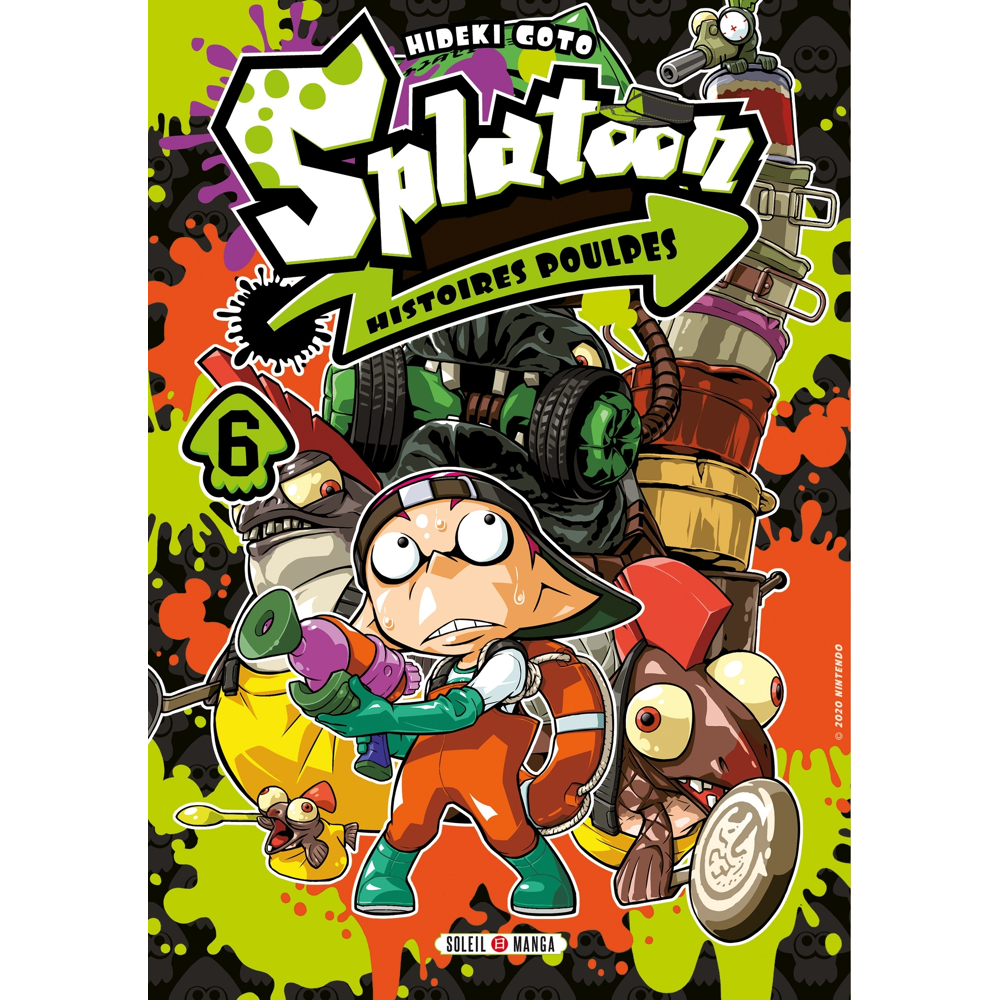 Splatoon Histoires Poulpes Tome 6 (Manga)