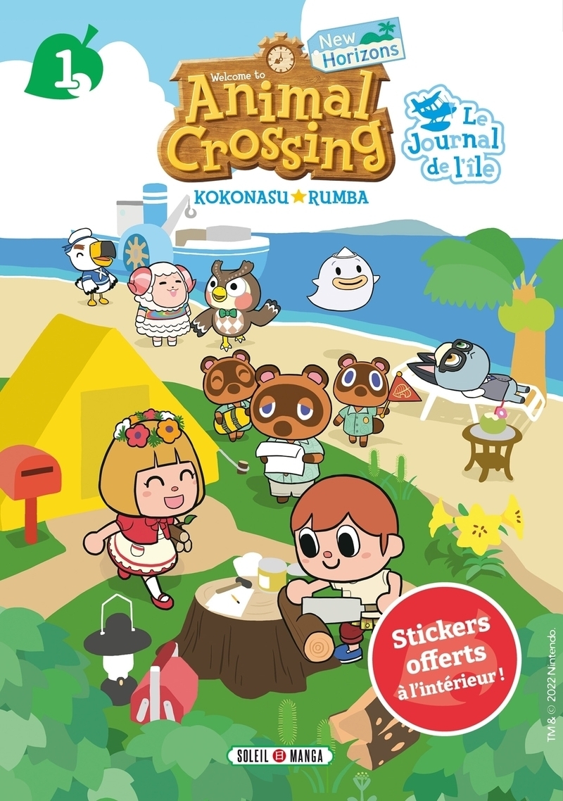 Animal Crossing : New Horizons - Le Journal de l'île Tome 1 (Manga)