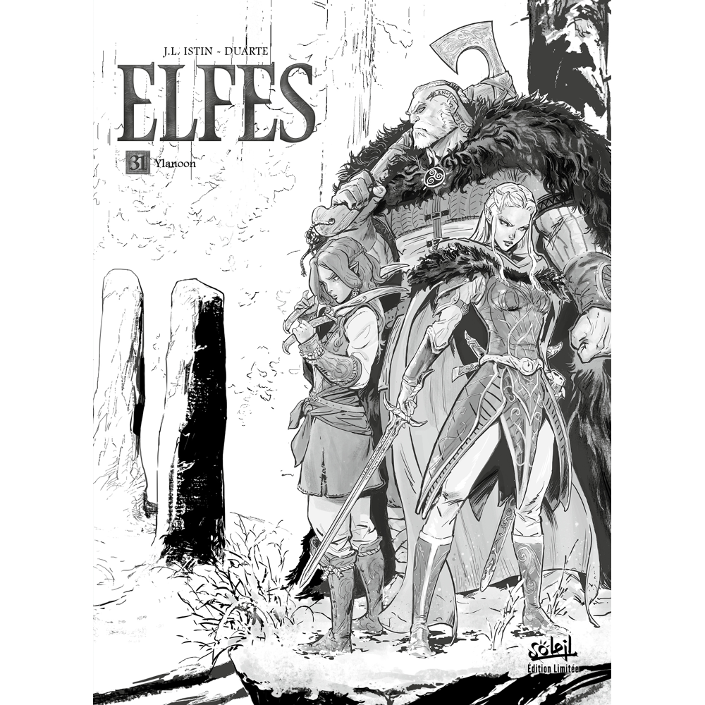 Les Terres d'Arran - Elfes Tome 31 - Edition N&B (BD)