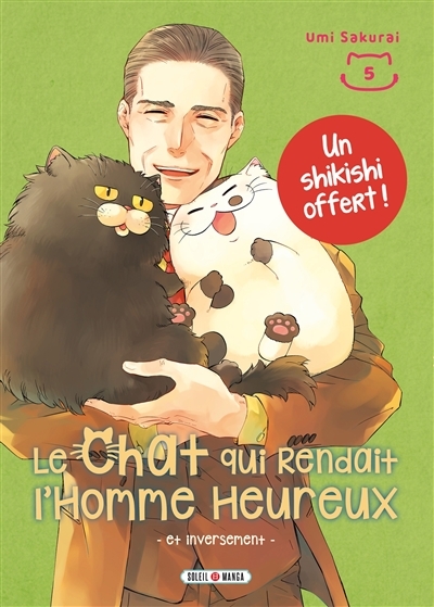Le Chat qui Rendait l'Homme Heureux - Et Inversement Tome 5 (Manga)