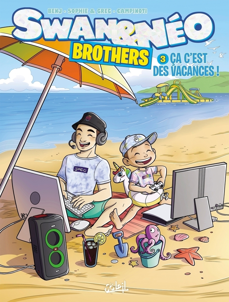 Swan et Néo Brothers Tome 3 - Ça c'est des vacances (BD)
