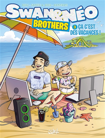 Swan et Néo Brothers Tome 3 - Ça c'est des vacances (BD)