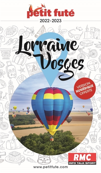 Guide Lorraine-Vosges 2022-2023 Petit Futé (Broché)