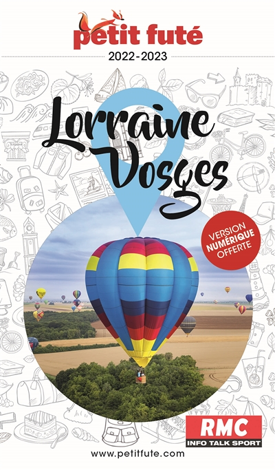 Guide Lorraine-Vosges 2022-2023 Petit Futé (Broché)