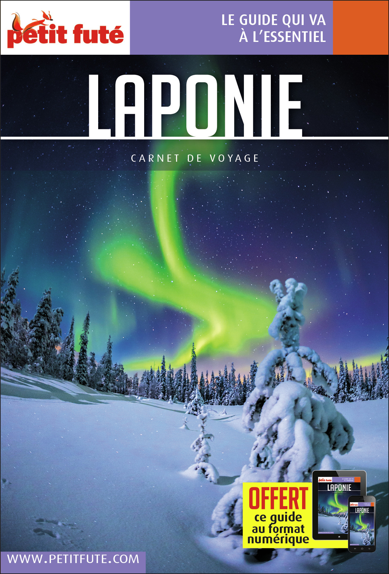 Guide Laponie 2022 Carnet Petit Futé (Broché)
