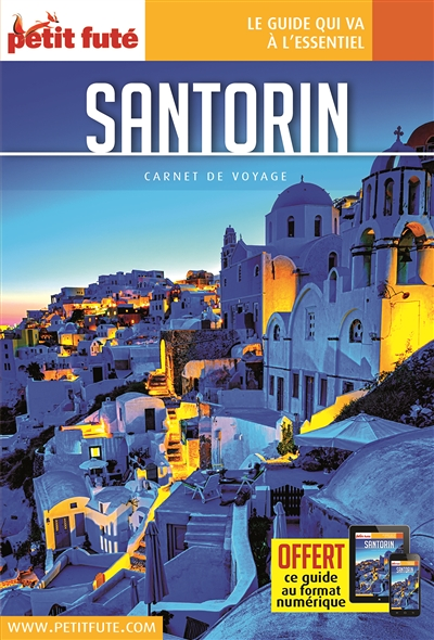 Guide Santorin 2023 Carnet Petit Futé (Broché)
