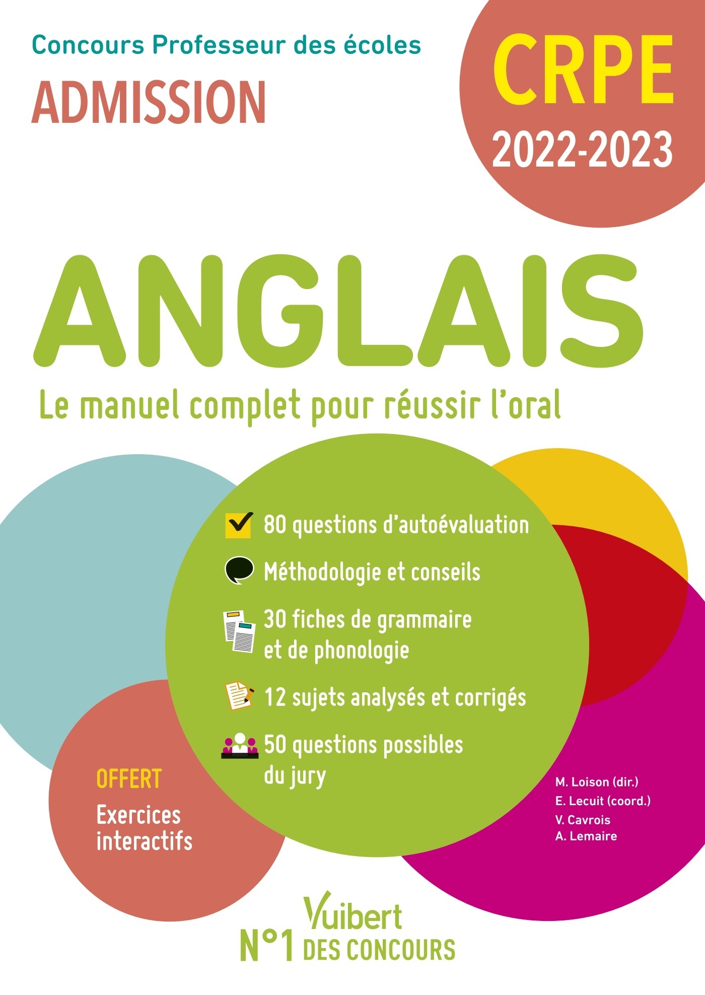 CRPE - Concours Professeur des écoles - Anglais - Le manuel complet pour réussir l'oral - Admission 