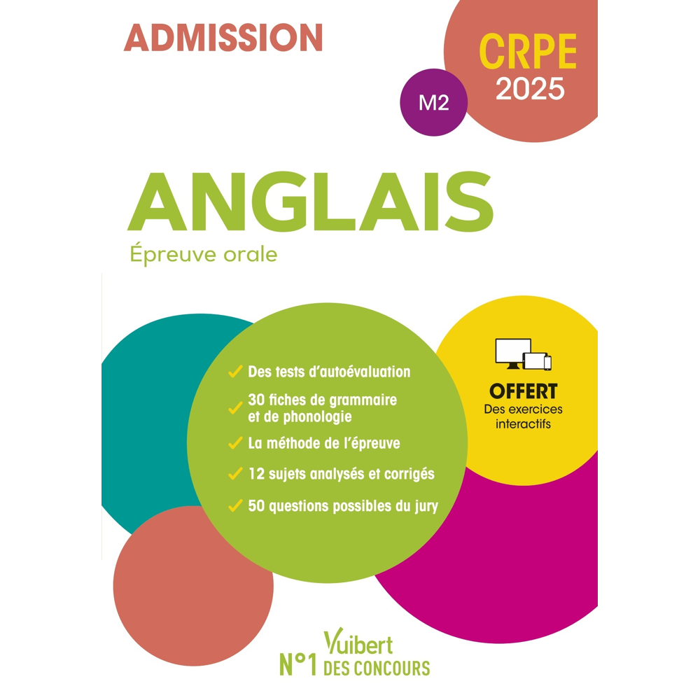 Anglais - CRPE 2024-2025 - Epreuve orale d'admission - Concours Professeur des écoles (Broché)
