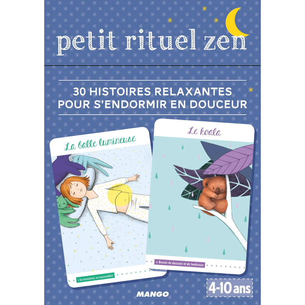 Petit rituel zen - 30 histoires relaxantes pour s'endormir (Coffret)