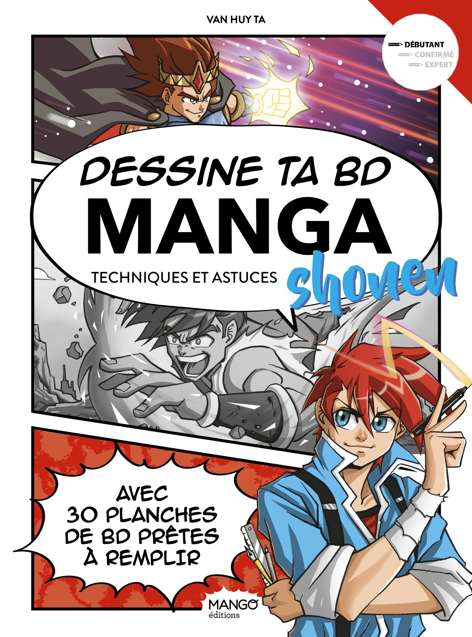 Dessine ta BD manga Shonen - Techniques et astuces (Broché)