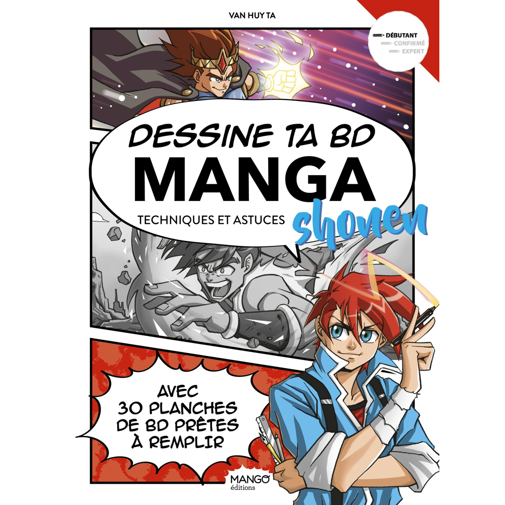 Dessine ta BD manga Shonen - Techniques et astuces (Broché)