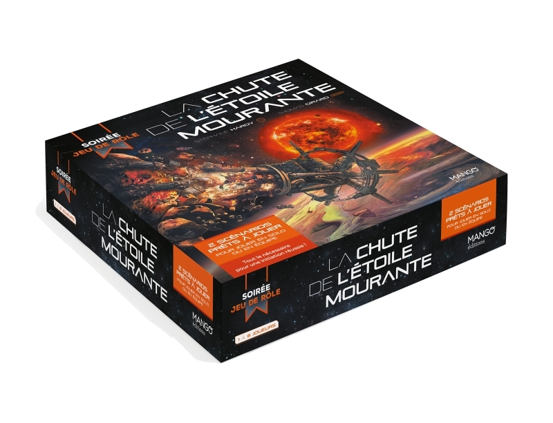 Soirée jeu de rôle - La chute de l'étoile mourante - 2 scénarios prêts à jouer en solo ou en équipe