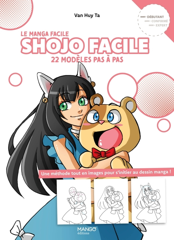Shojo facile - 22 modèles pas à pas (Broché)