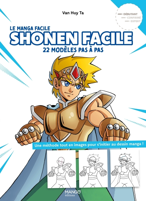 Shonen facile - 22 modèles pas à pas (Broché)