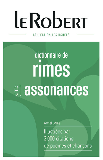 Dictionnaire des rimes & assonances - relié (Relié)