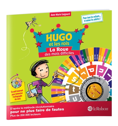 La roue des mots difficiles - Hugo et les rois (Broché)