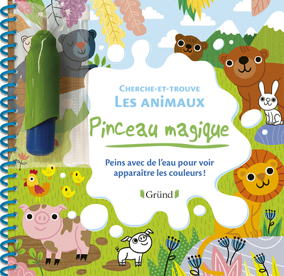 Pinceau magique - Cherche-et-trouve les animaux (Jeunesse)