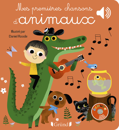 Mes premières chansons d'animaux - Livre sonore avec 6 puces - Dès 1 an (Jeunesse)