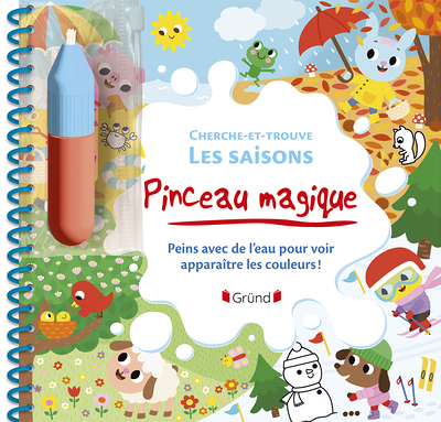 Pinceau magique - Cherche-et-trouve - Les saisons (Jeunesse)