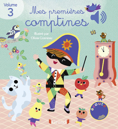 Mes premières comptines - Volume 3 (Cartonné)