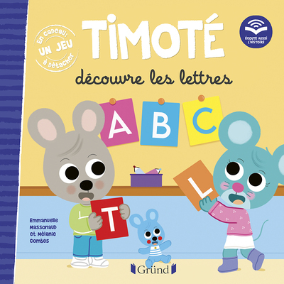 Timoté découvre les lettres (Écoute aussi l'histoire) (Cartonné)